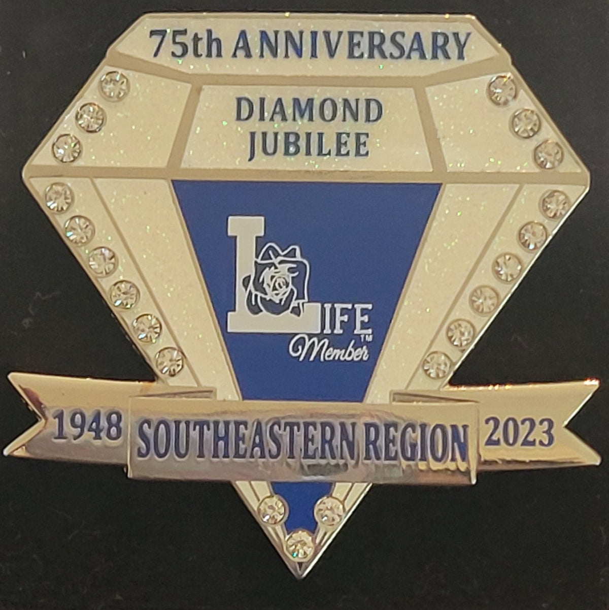 Southeastern Region Diamond Jubilee lapel pin