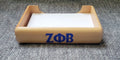 Wooden note holder