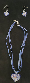 Glass jewelry set