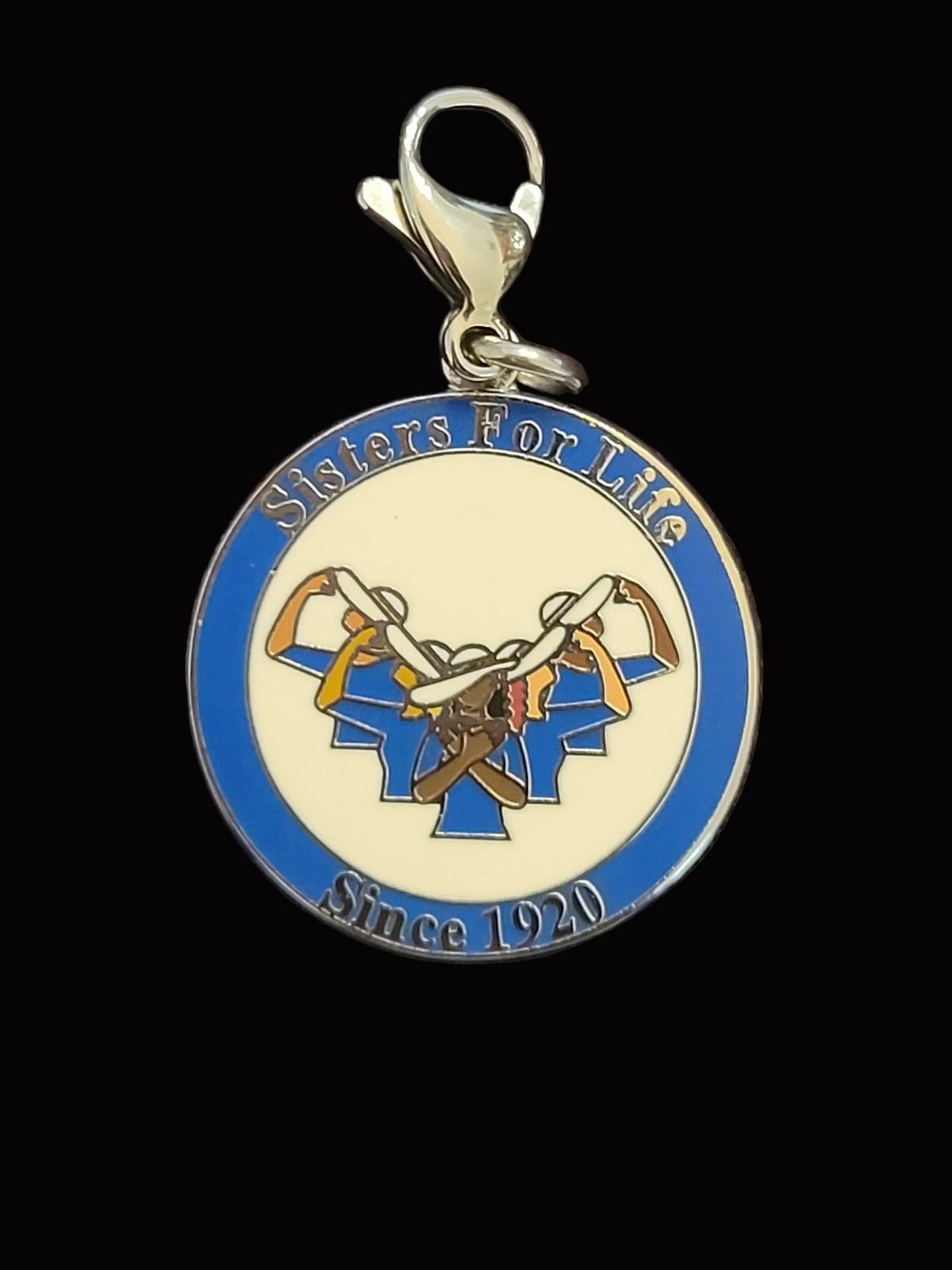 Sisters for life charm