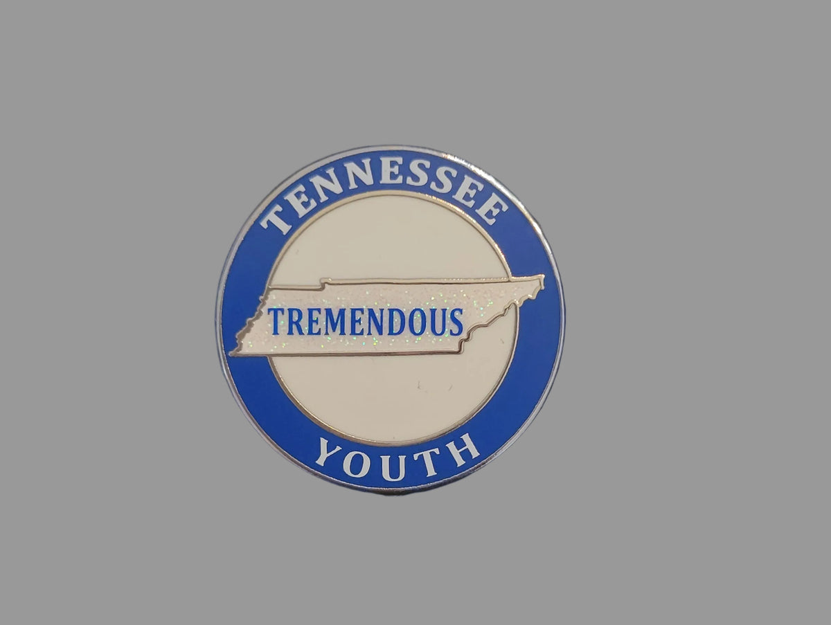 Tremendous Tennessee youth lapel pin