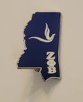 Mississippi lapel pin