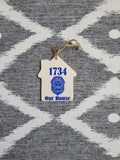 Our House ceramic door hanger