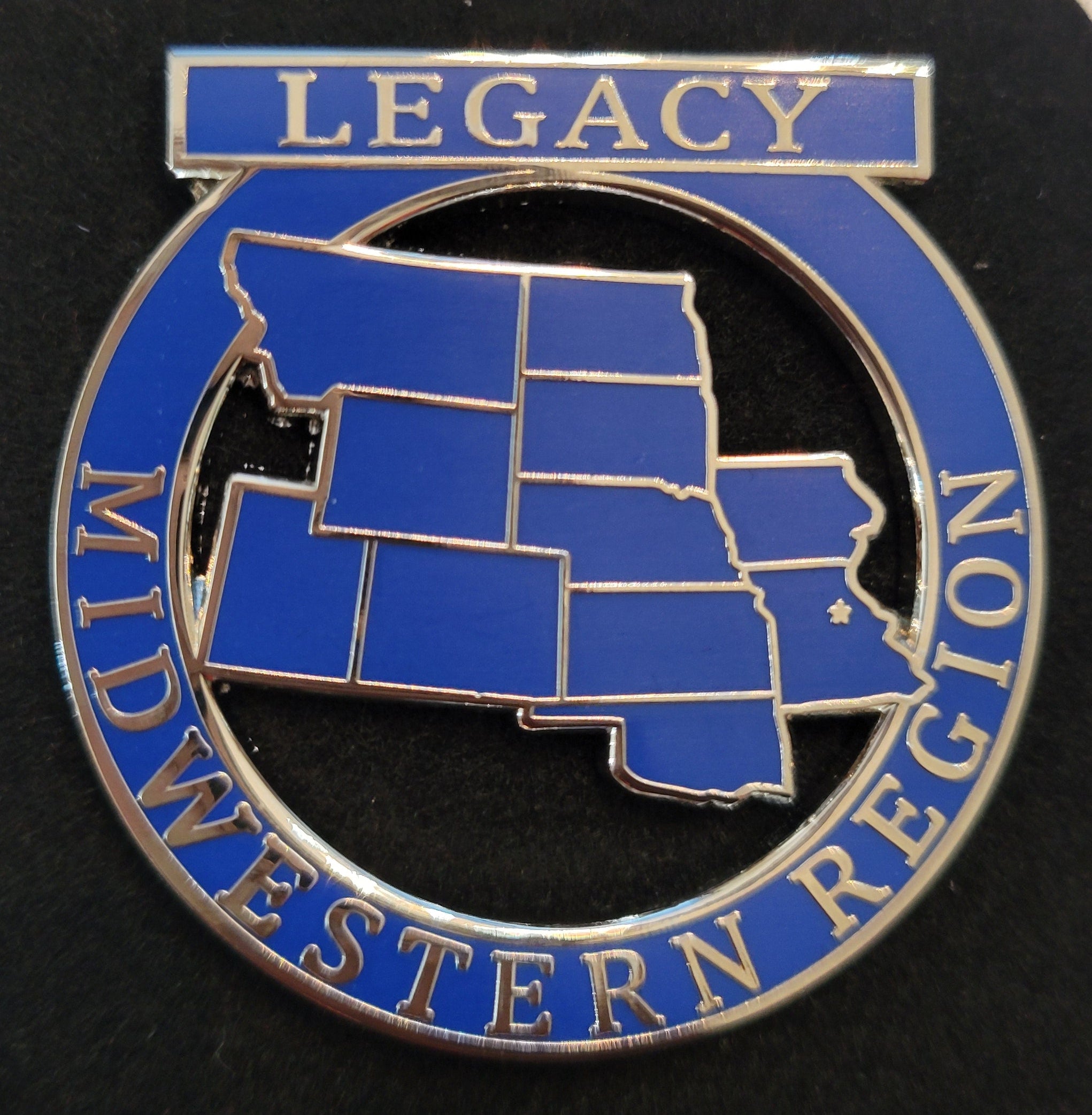 Midwestern Region legacy lapel pin