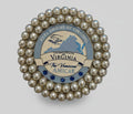 Virginia Vivacious Amicae lapel pin
