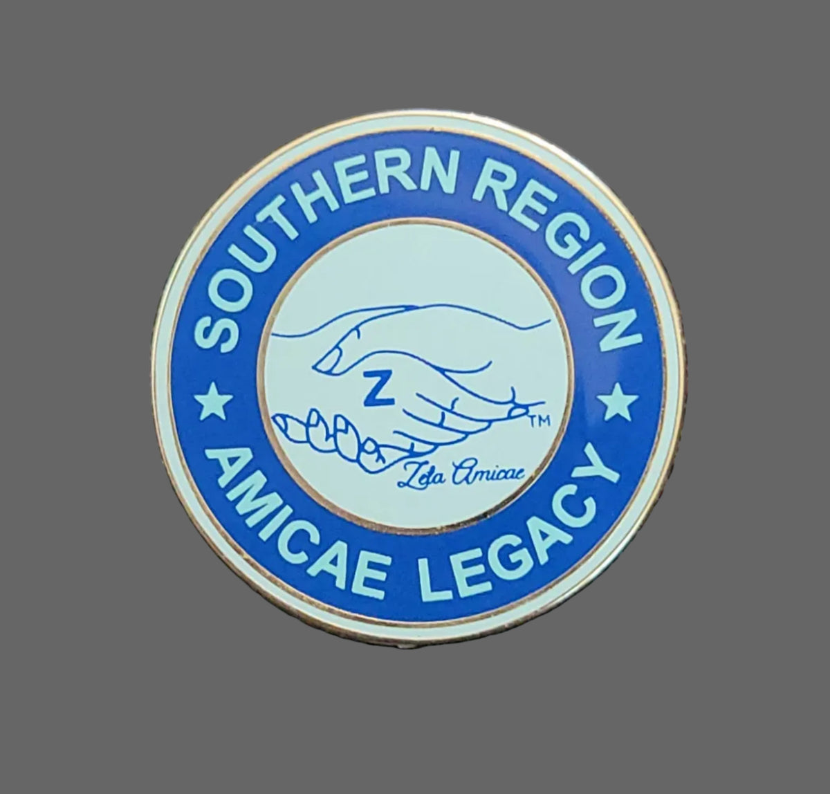 Southern Region Amicae legacy lapel pin