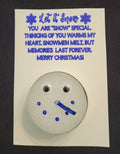 Snowman gift card