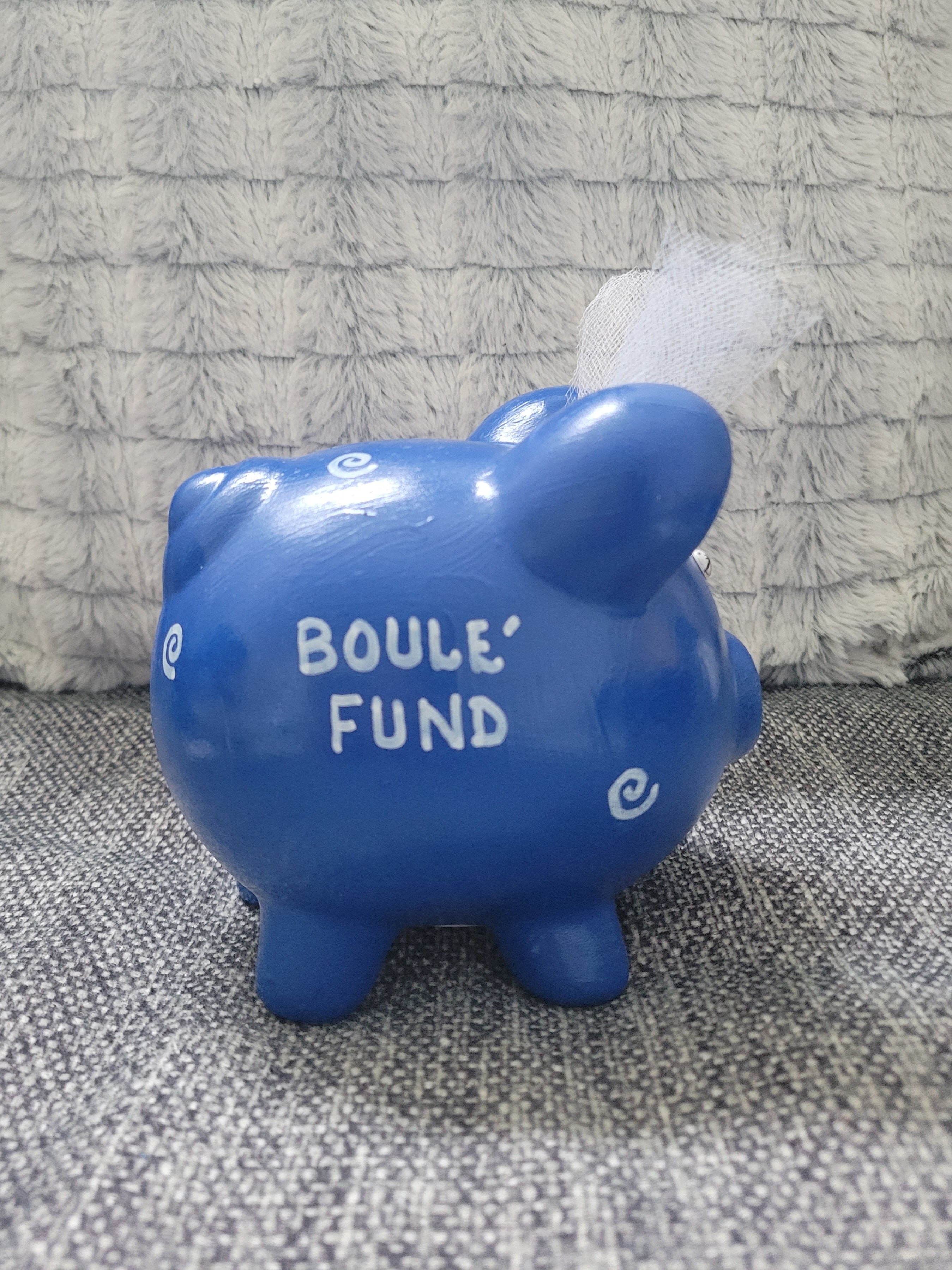 Zeta Boule' piggy bank