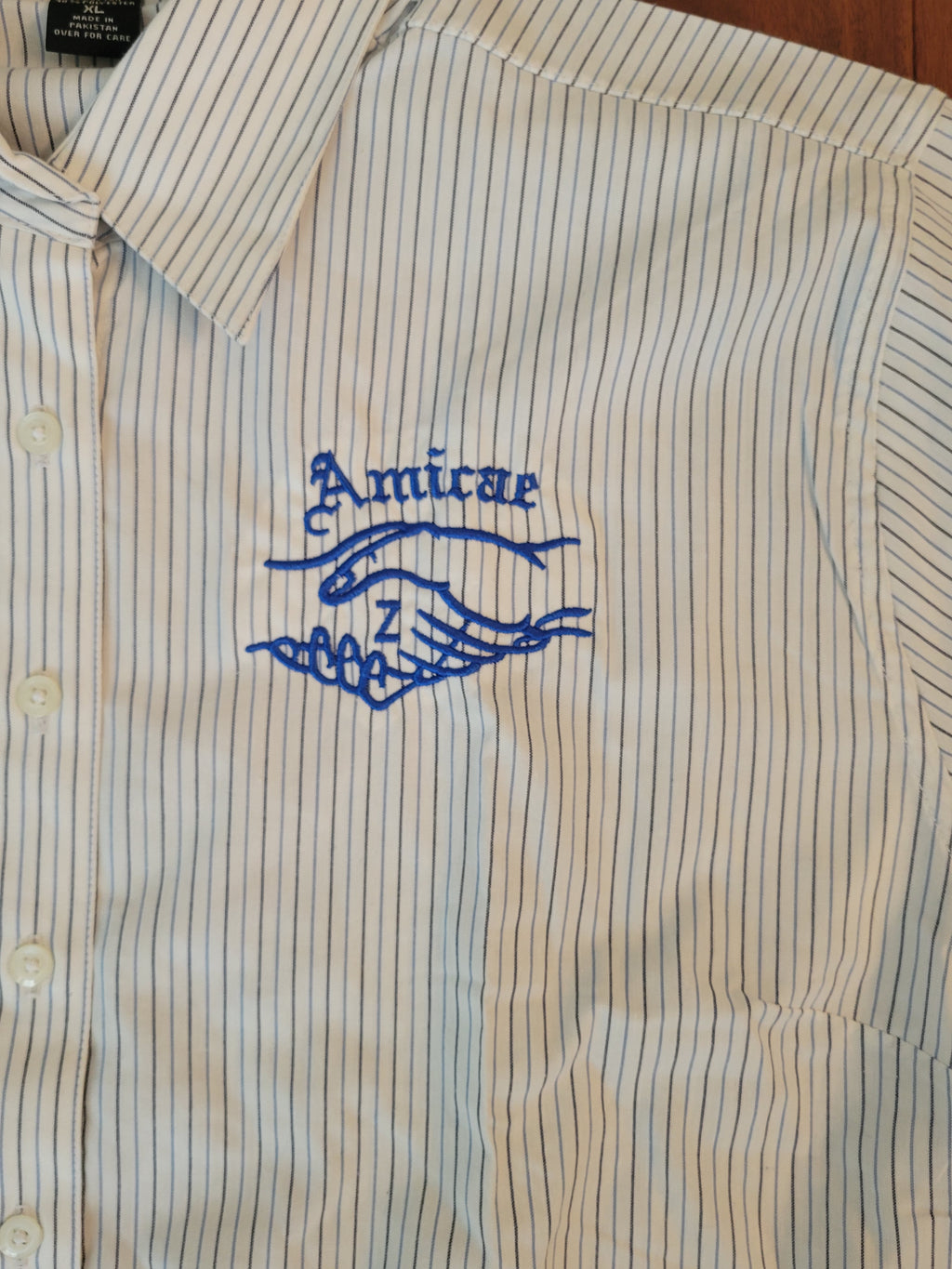 Striped light weight Amicae business shirt (Size XL/Discontinued)