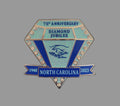 North Carolina Amicae Diamond Jubilee lapel pin