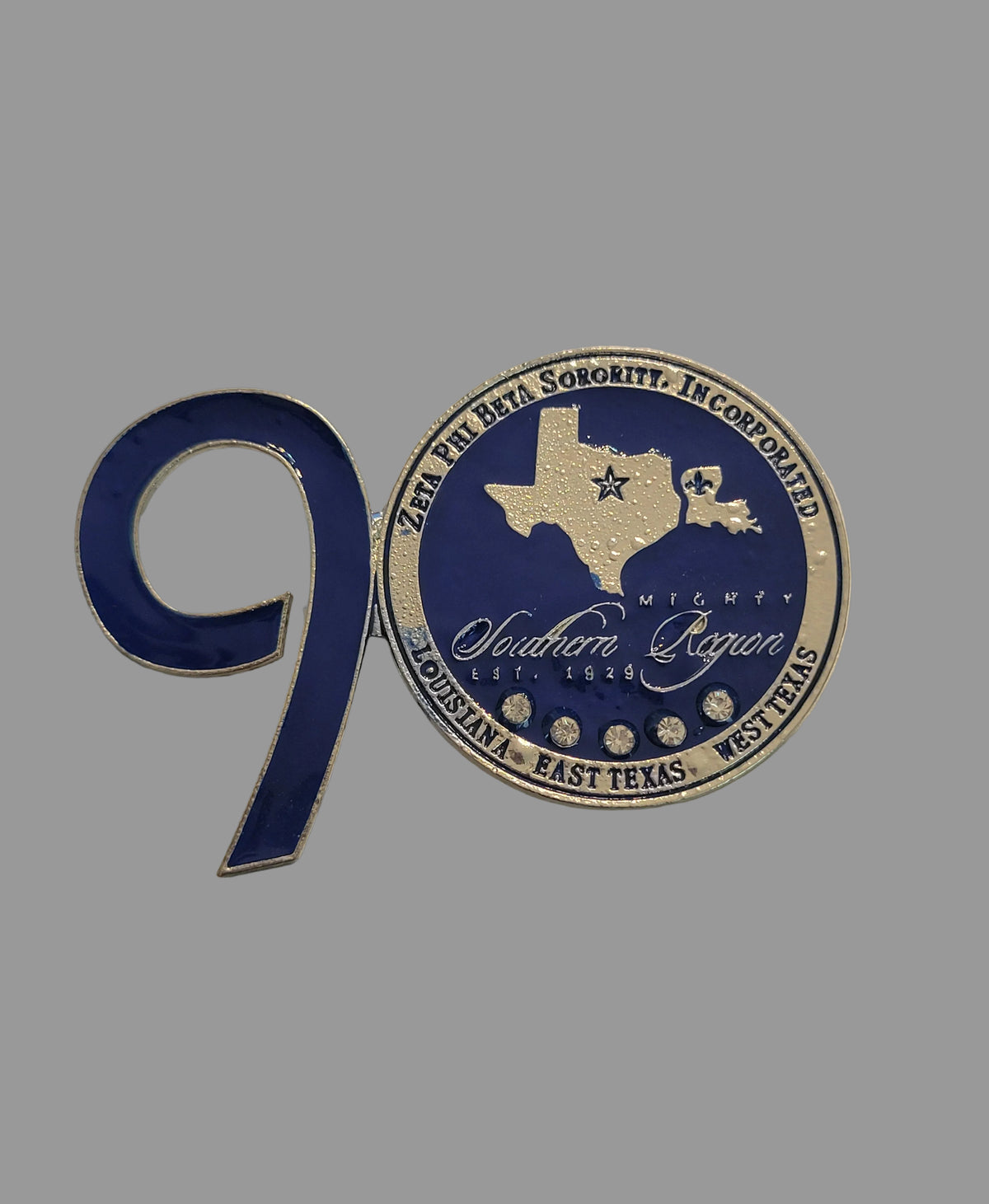 90 years Southern Region lapel pin