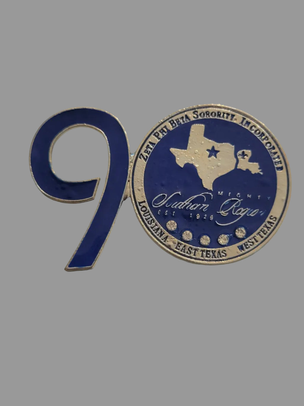 90 years Southern Region lapel pin