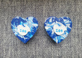 Mini marble heart keepsake boxes