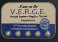 76th Eastern Region V.E.R.G.E lapel pin
