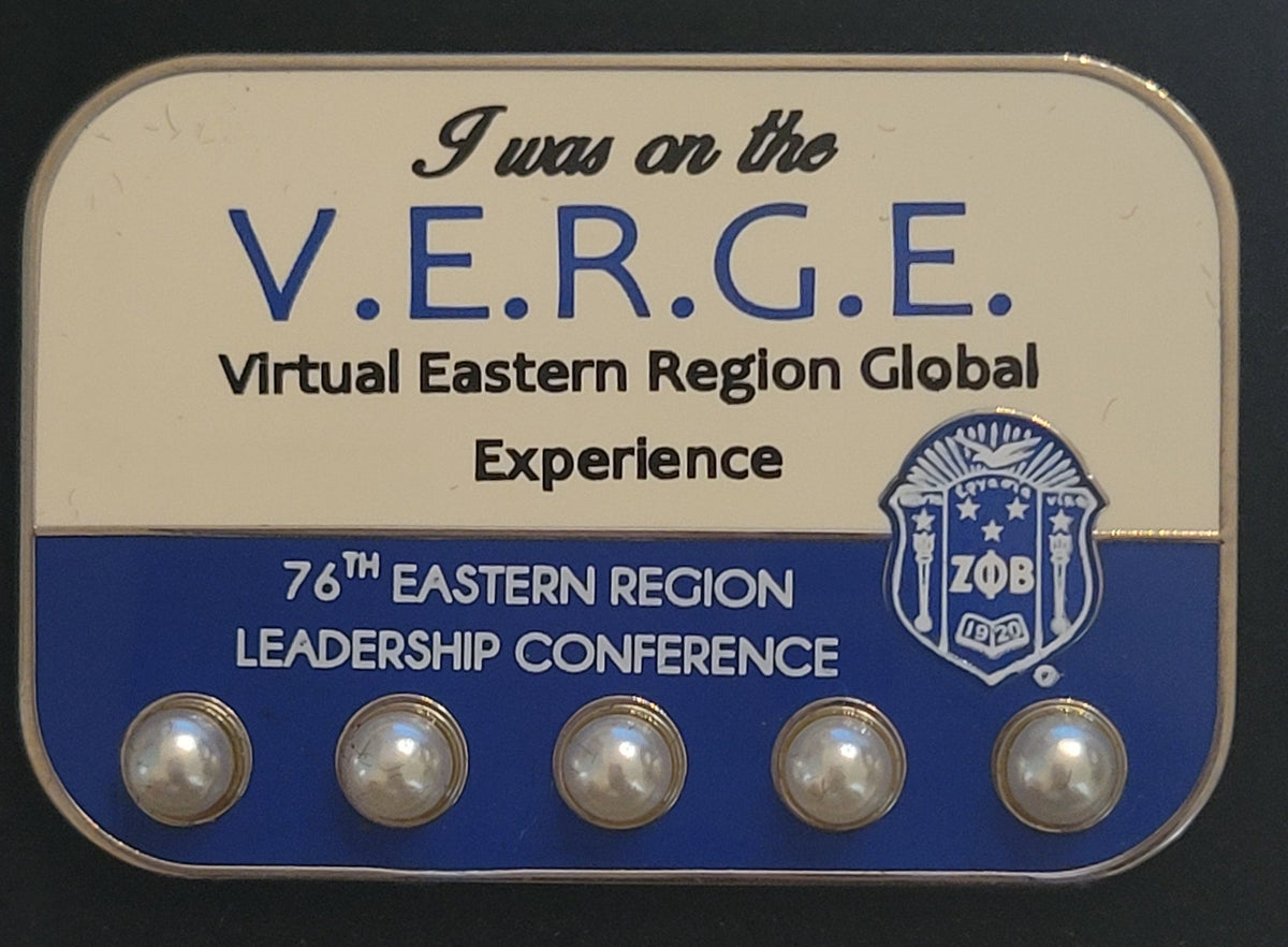 76th Eastern Region V.E.R.G.E lapel pin