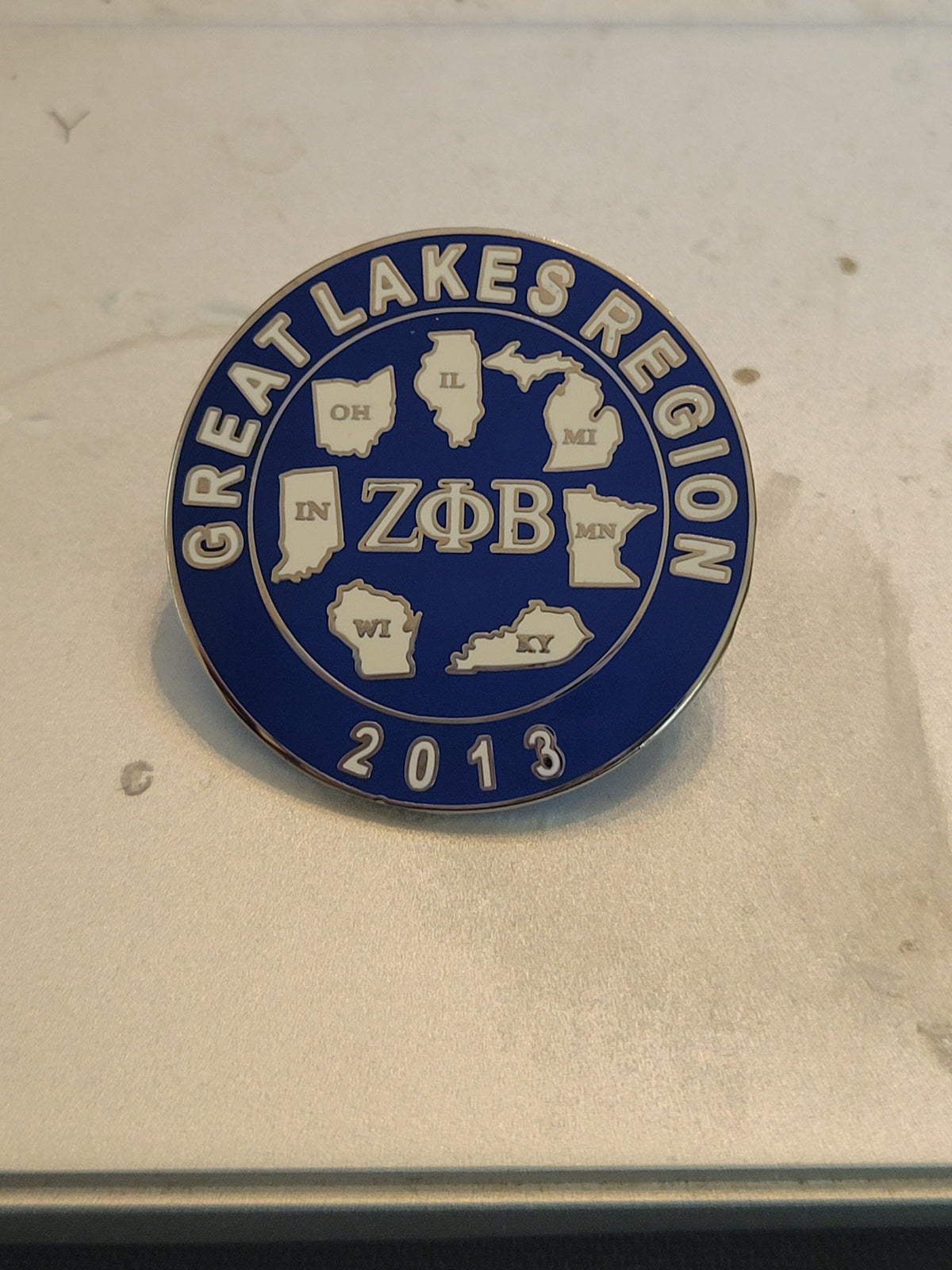 2013 Great Lakes Region lapel pin