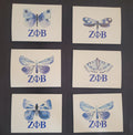 Winged wishes note cards (5.5 in x 4 in)